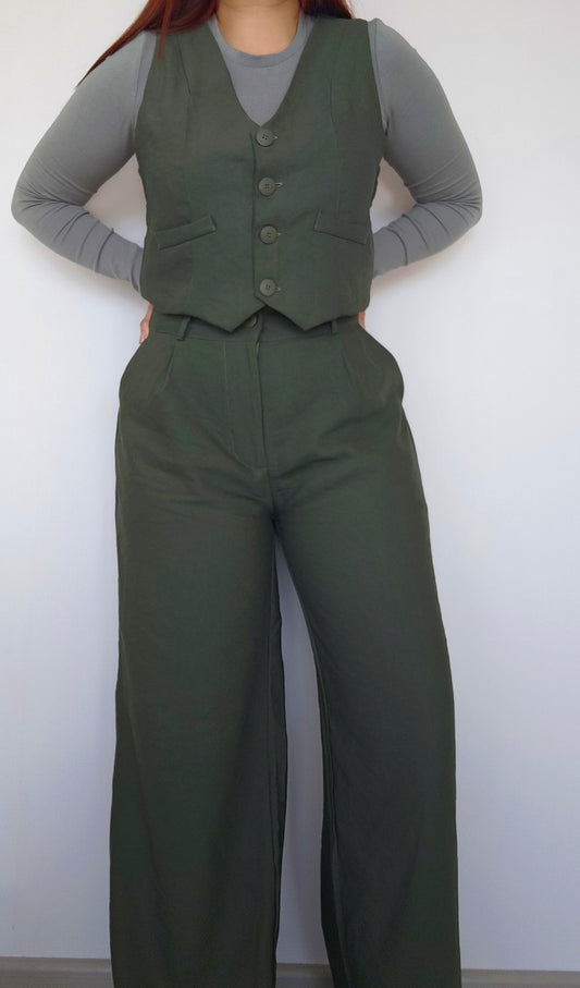 Conjunto Sastrero Olive